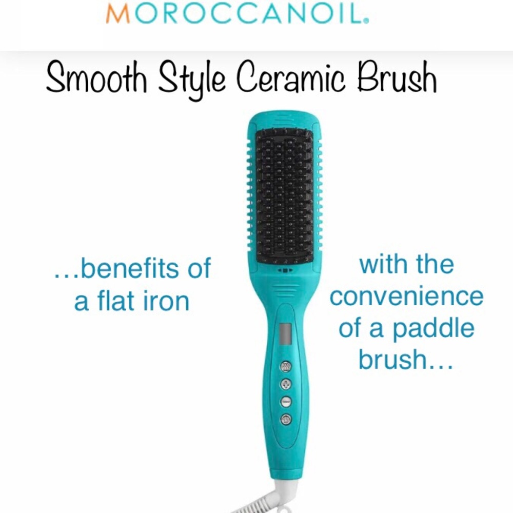 Moroccanoil Smooth Style Ceramic Heated Brush